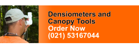 Densiometers and Canopy Tools