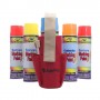 AdilPro 770-01 Spray Can Holder with Pockets and Clip