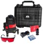 AdirPro Ultra Liner 4V 360 Degree Point and Cross Line Laser
