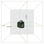 AdirPro Cube Green 2-360 Degree Horizontal & Vertical Cross Line Laser