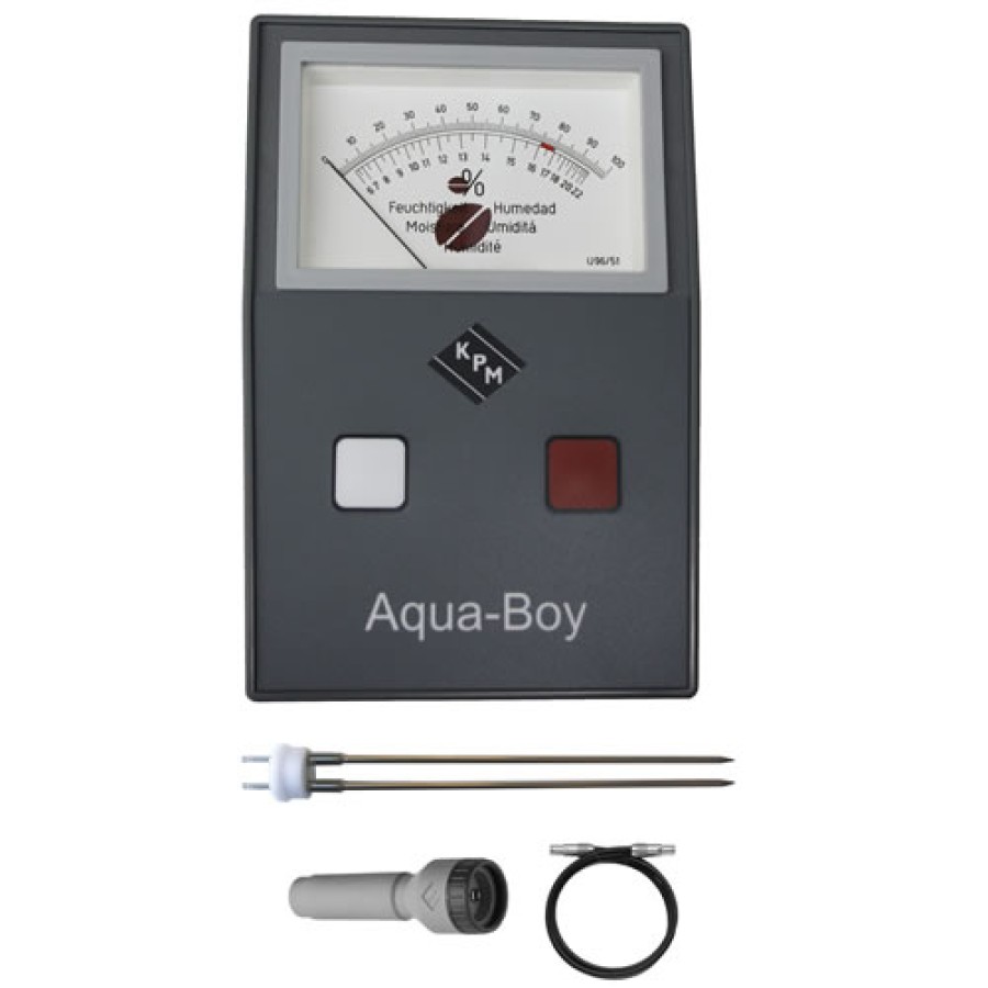 KPM Aqua-Boy KAFIV  - Coffee Moisture Meter with Stab Electrode, Cable and Holder