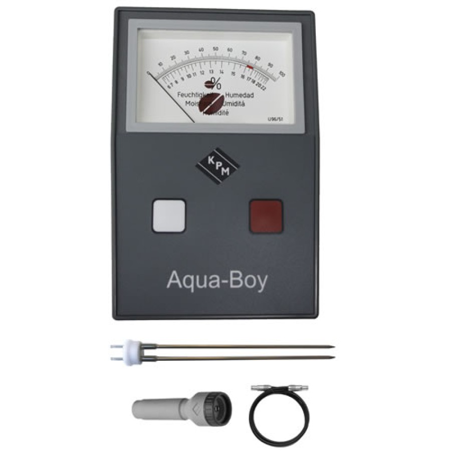 KPM Aqua-Boy KAFI  - Coffee Moisture Meter with Stab Electrode, Cable and Holder