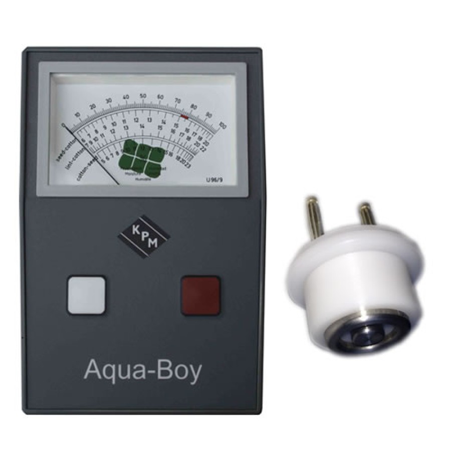 KPM Aqua-Boy LMI - Leather Moisture Meter with Surface Electrode Head (203L)