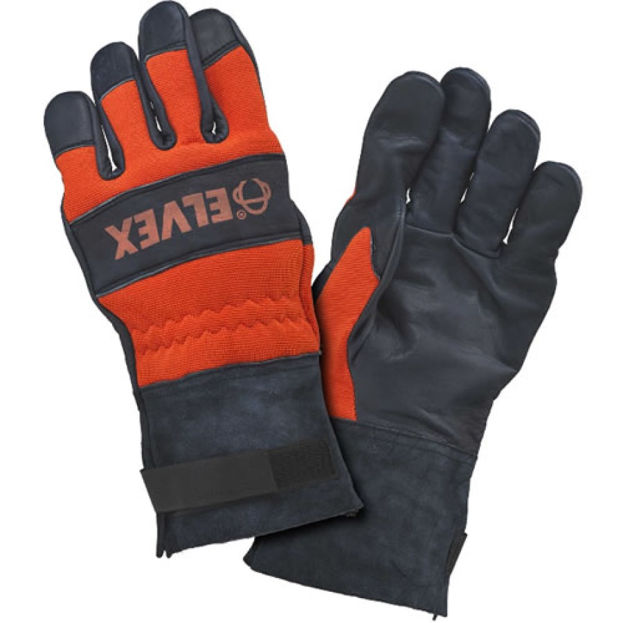 Elvex JEGLV-50-MED ProGloves™ Gauntlet Cuff Chain Saw Glove, Medium