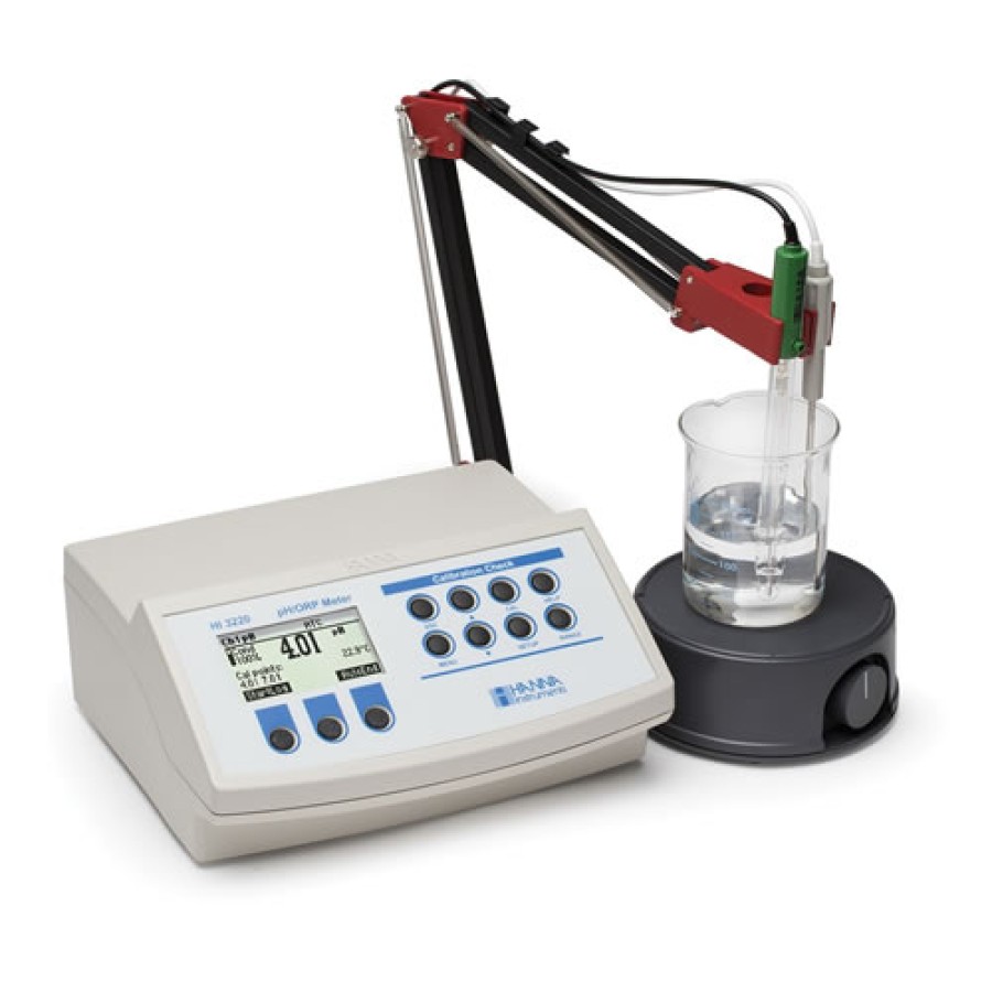 HANNA HI3220 pH/ORP Benchtop Meter