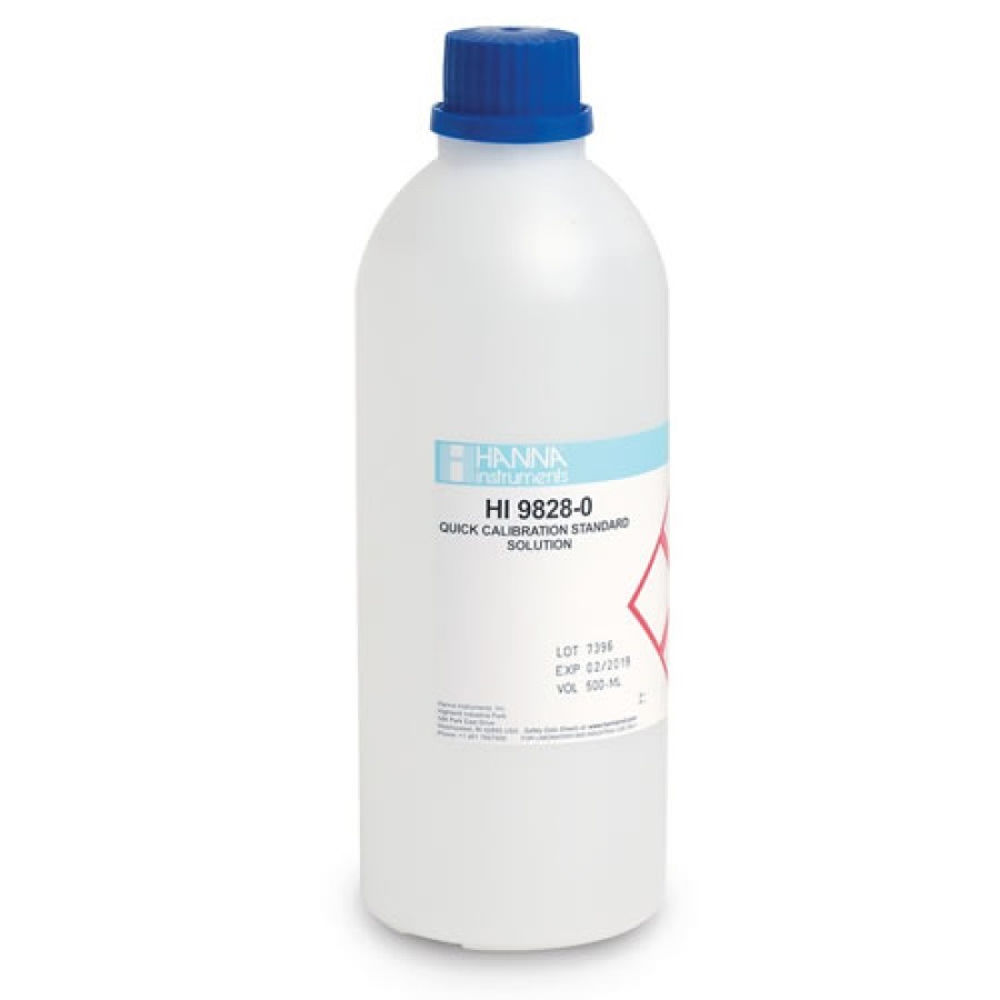 HANNA HI9828-25 Quick Calibration Solution (500mL Bottle)