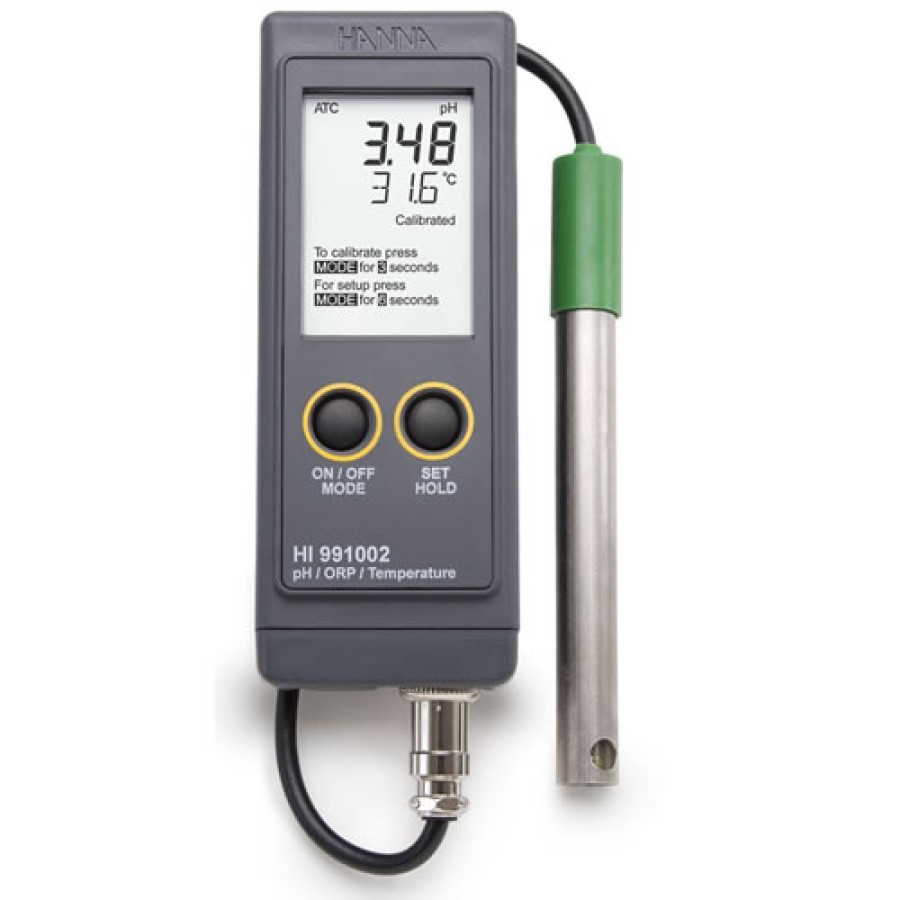 HANNA HI991002 Portable pH/ORP/Temperature Meter