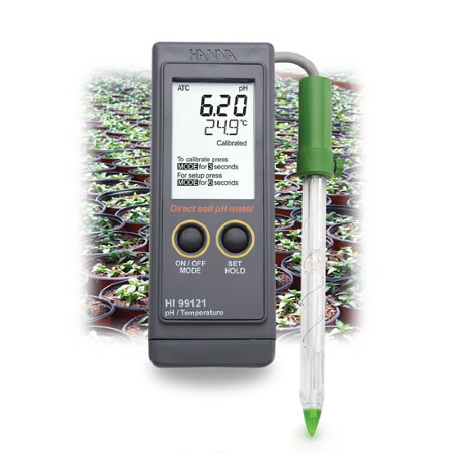 HANNA HI99121 Direct Soil Measurement pH Portable Meter