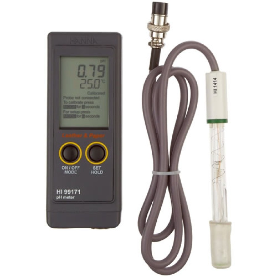 HANNA HI99171 Leather and Paper pH Portable Meter