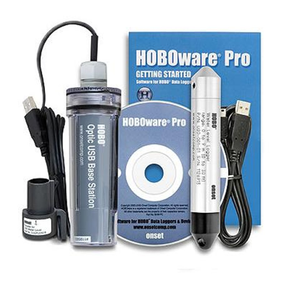 Onset KIT-S-U20-04 HOBO Water Level Data Logger Starter Kit, 0 to 4m (0 to 13ft) 