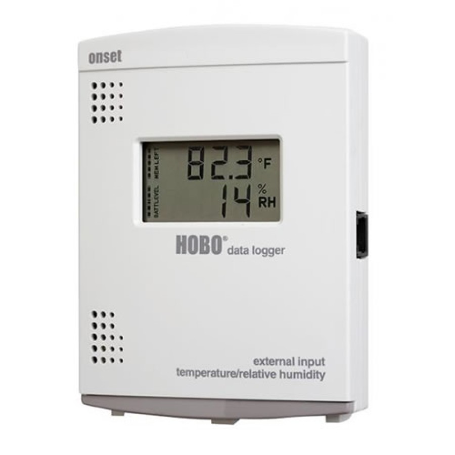 Onset U14-002 HOBO External LCD Temperature/Relative Humidity (RH) Data Logger