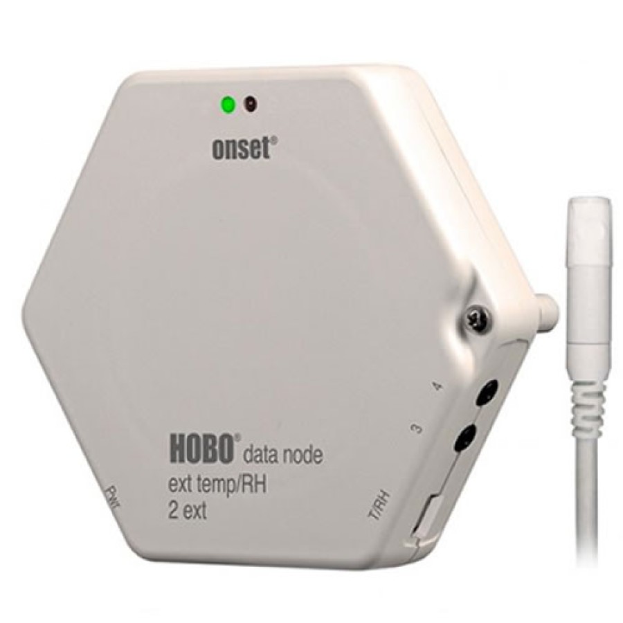 Onset ZW-007 HOBO 2-Channel (External) Temperature/Relative Humidity (RH) Data Node
