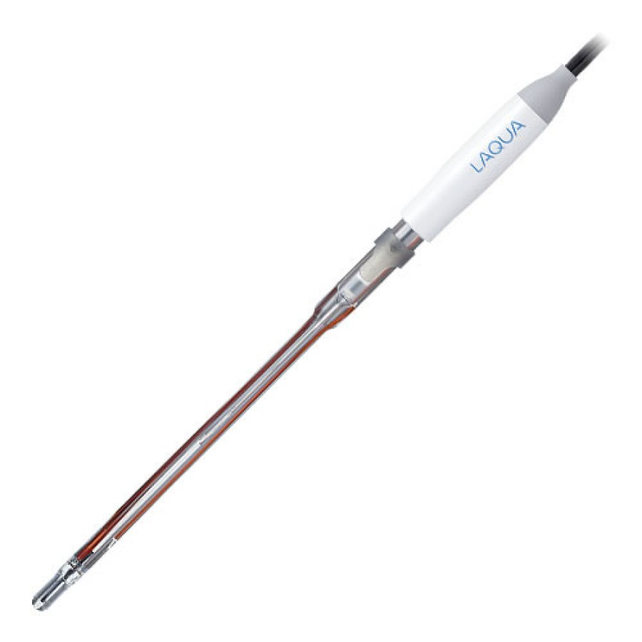 Horiba 9680-10D Long ToupH Electrode, 0-14 pH Range  