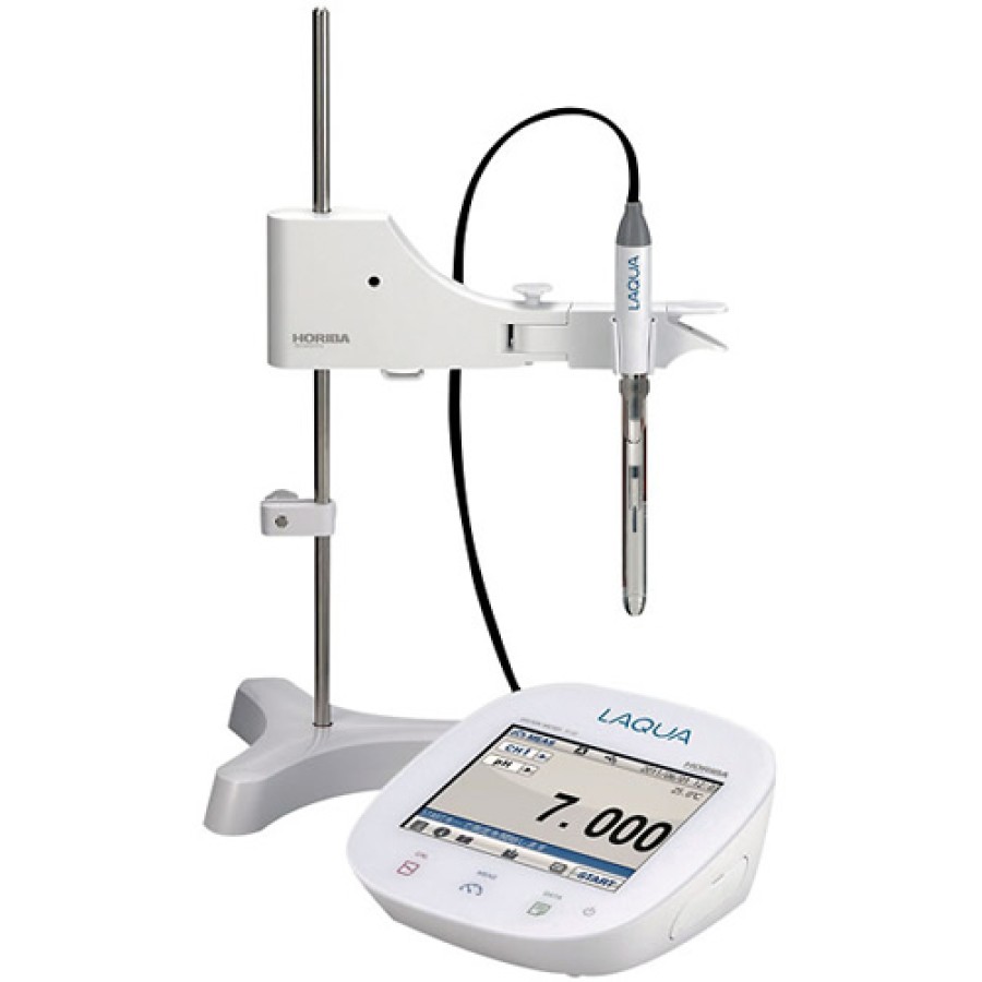 Horiba LAQUA F-72 (3200575120)  pH, ORP, Ion Laboratory Bench Meter w/ Touch Screen