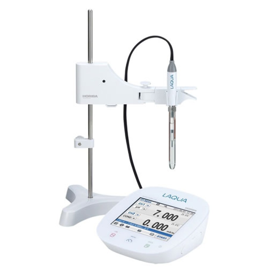 Horiba LAQUA F-73 (3200575123) DUAL pH/ORP/ION Benchtop Meter with Touch Screen