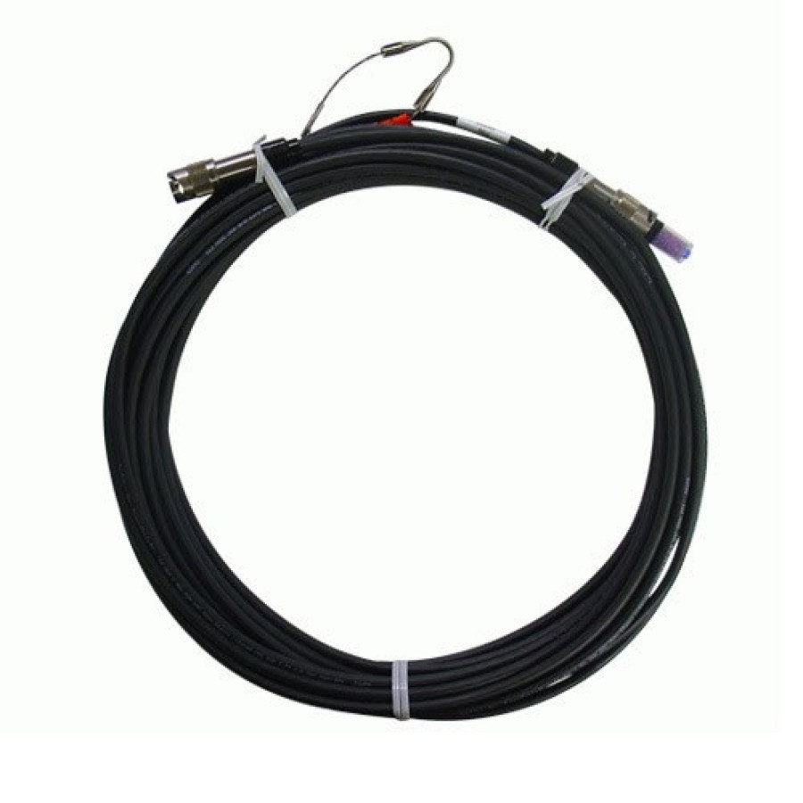 In-Situ 0052000-01010125 Vented Twist-Lock Cable Assembly with Polyurethane Jacket, Twist-Lock Termination, 25 ft. (7.6m)