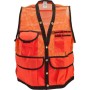 JIM-GEM 8-Pocket Nylon Mesh Cruiser Vests, Hi-Vis Orange Small 35-37 Chest