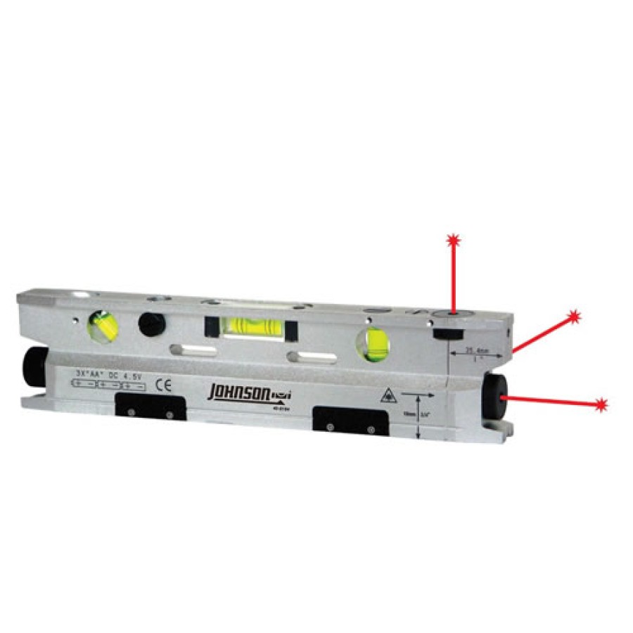 Johnson 40-6184 3-Beam Torpedo Laser Level