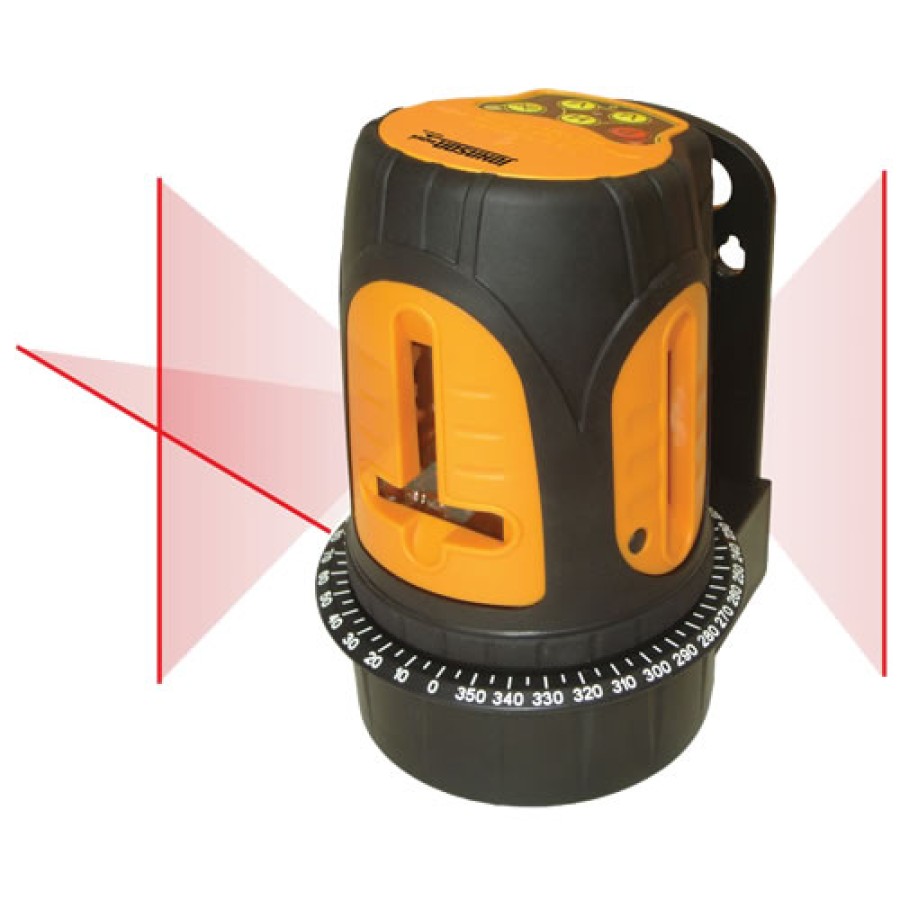 Johnson 40-6602 Self-Leveling Cross-Line Laser with 3 Vertical Lines