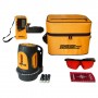 Johnson 40-6604 Self-Leveling Cross-Line Laser with 3 Vertical Lines and Receiver