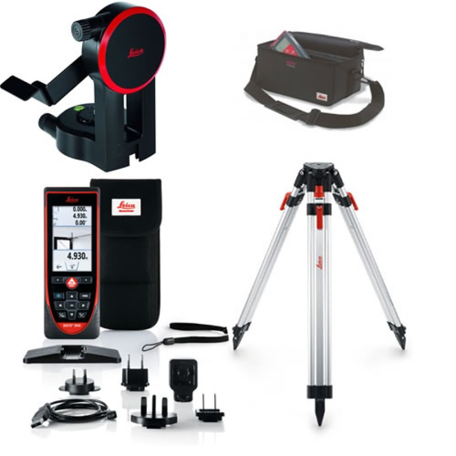 Leica Disto S910 Laser Distance Meter Exterior Pro Kit, 300m