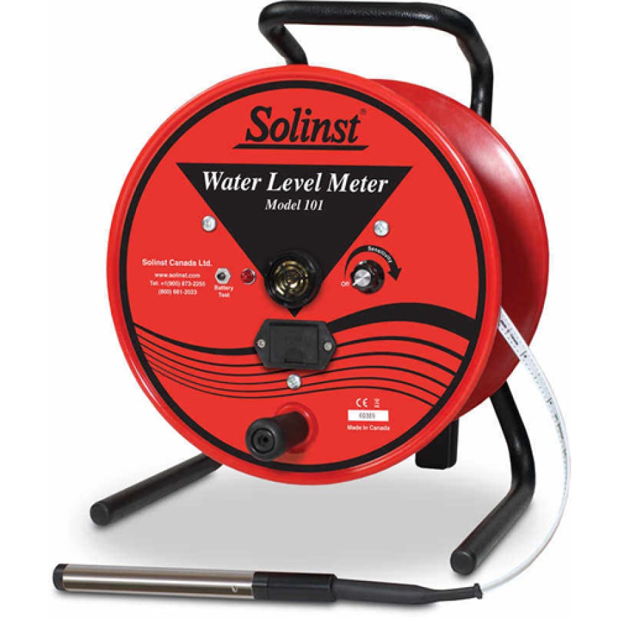 Solinst 100289 Model 101 P2 Probe Water Level Meter, 30m