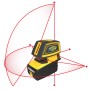 Spectra Precision LT52 5-Point and 2-Cross Line Laser Level With HR220 Laser Receiver and Clamp