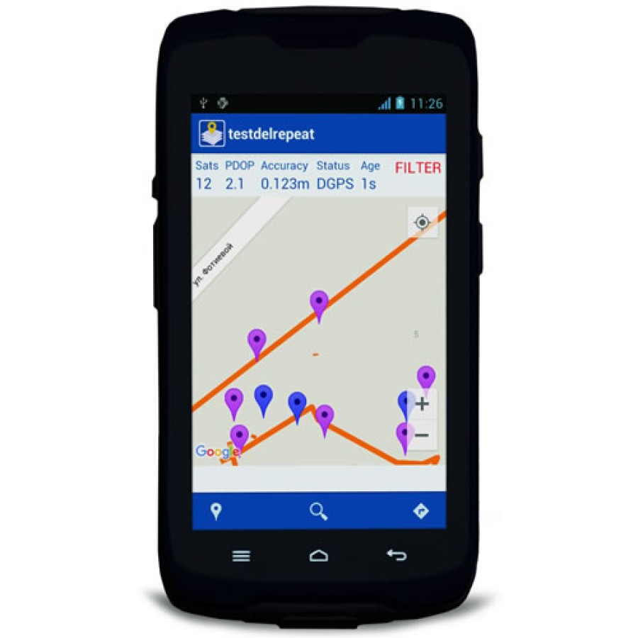 Spectra Precision MobileMapper 50 (107705-00) GIS GPS with Receiver Wi-Fi 