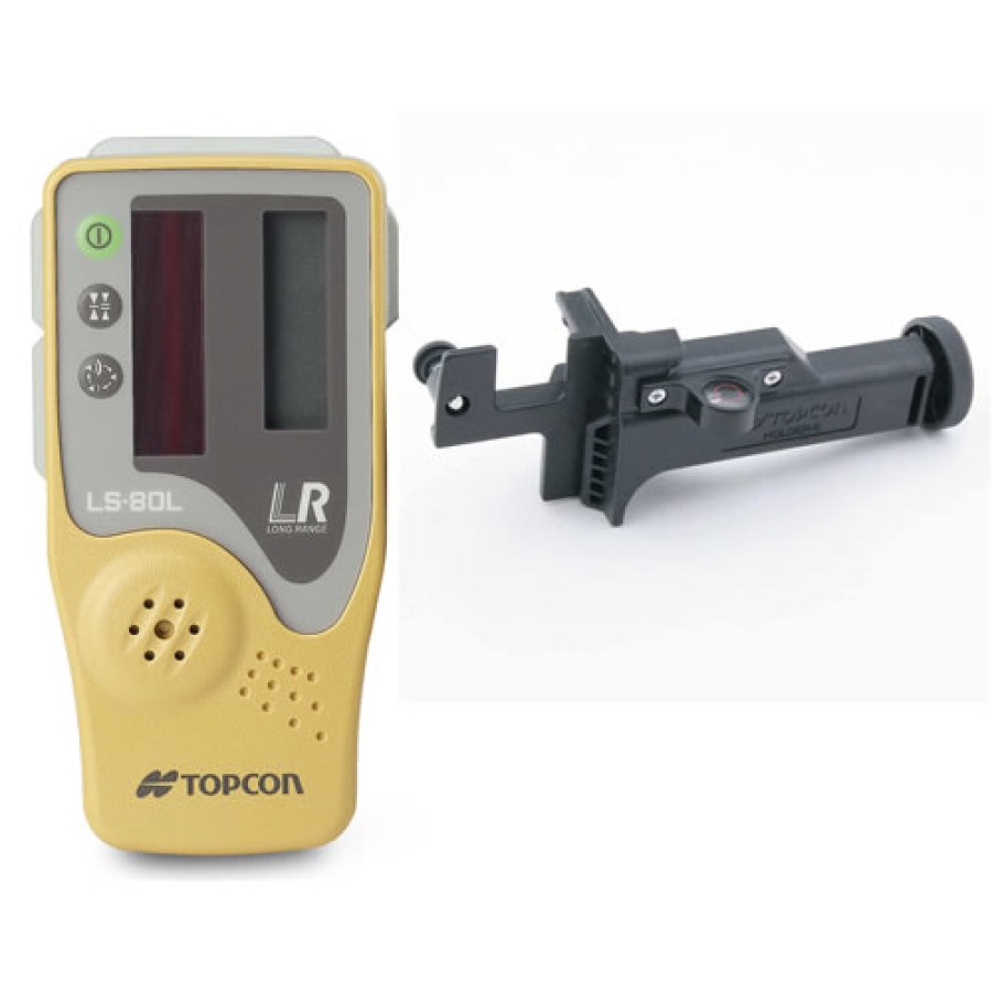 Topcon LS-80L Laser Receiver Sensor Detector With Holder
