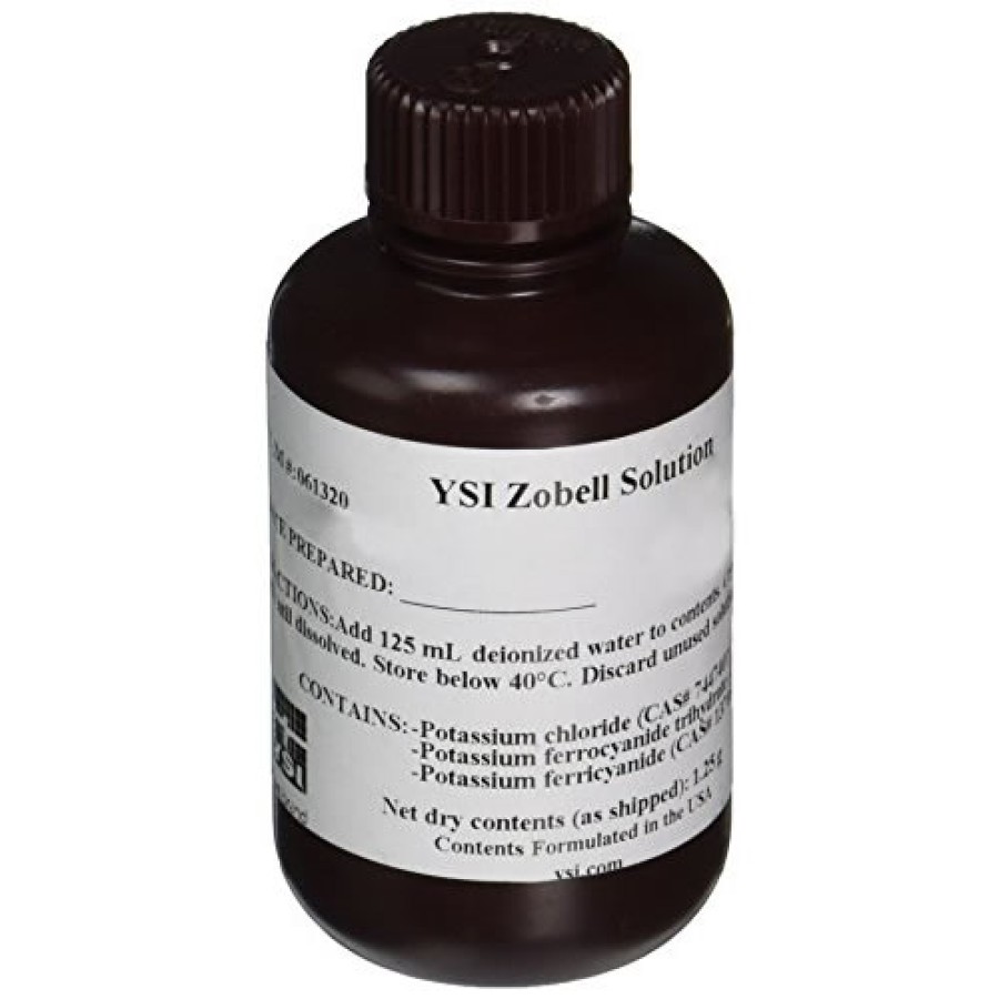 YSI 061320 ORP (mV) Calibrator, Zobell Solution, Powder - Needs Hydrated (125 mL bottle)
