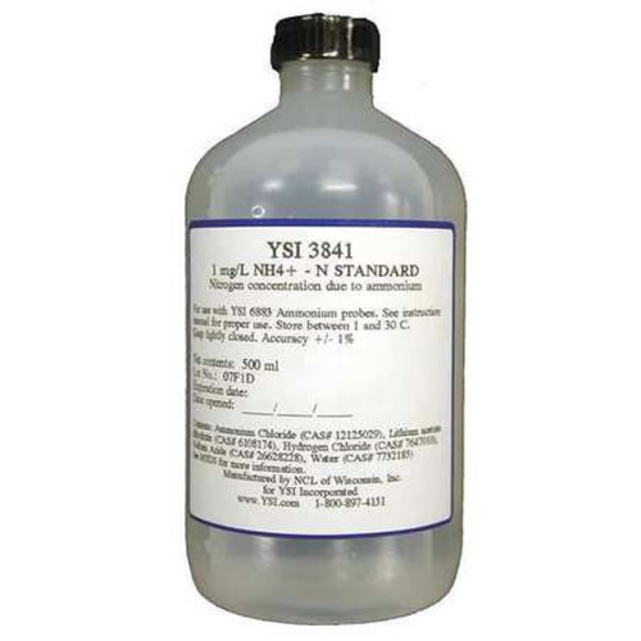 YSI 003843 Ammonium Standard, 100 mg/L (500 mL)