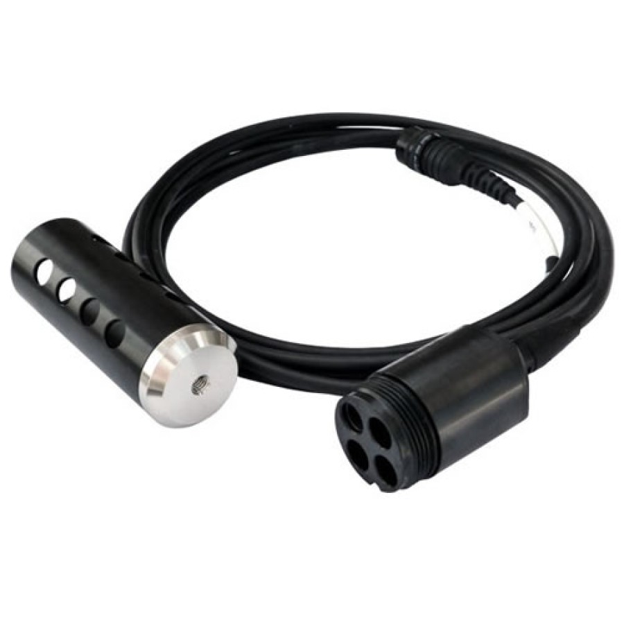 YSI 605790-1 Quatro Cable Assembly (ISE/ISE/DO/Cond) with Temperature/Conductivity Sensor, 1m 