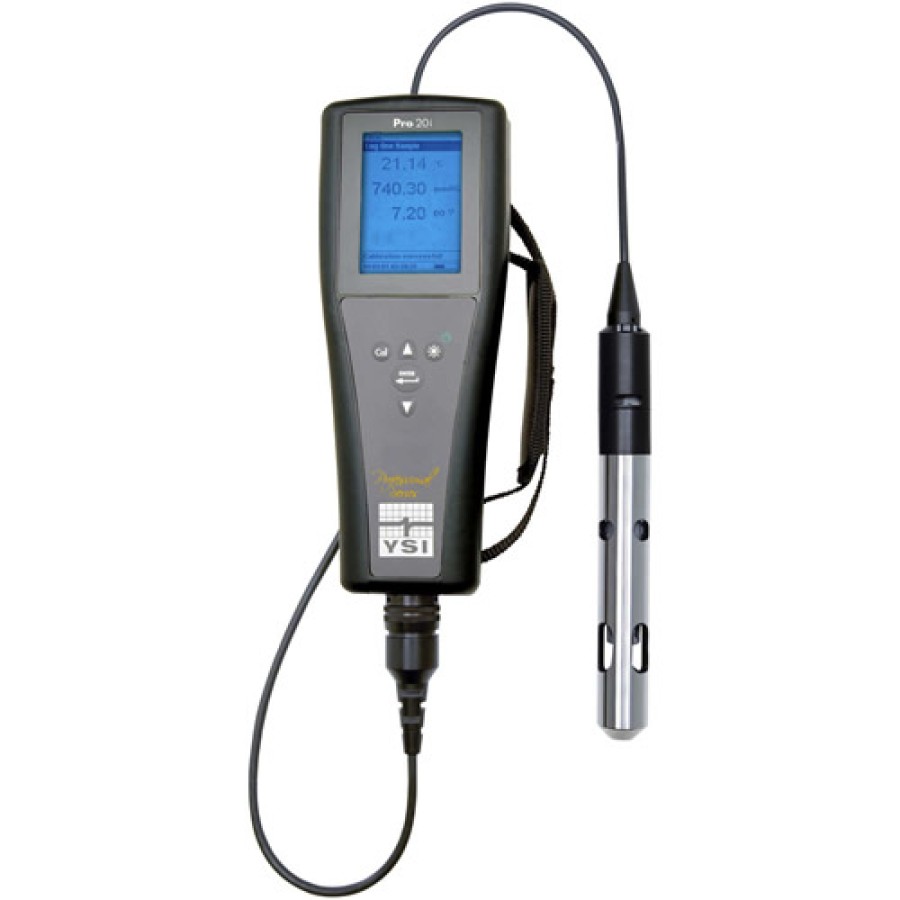 YSI Pro20i (607130) Dissolved Oxygen Instrument with 1m Integral Cable and 2003 Polarographic Sensor Kit